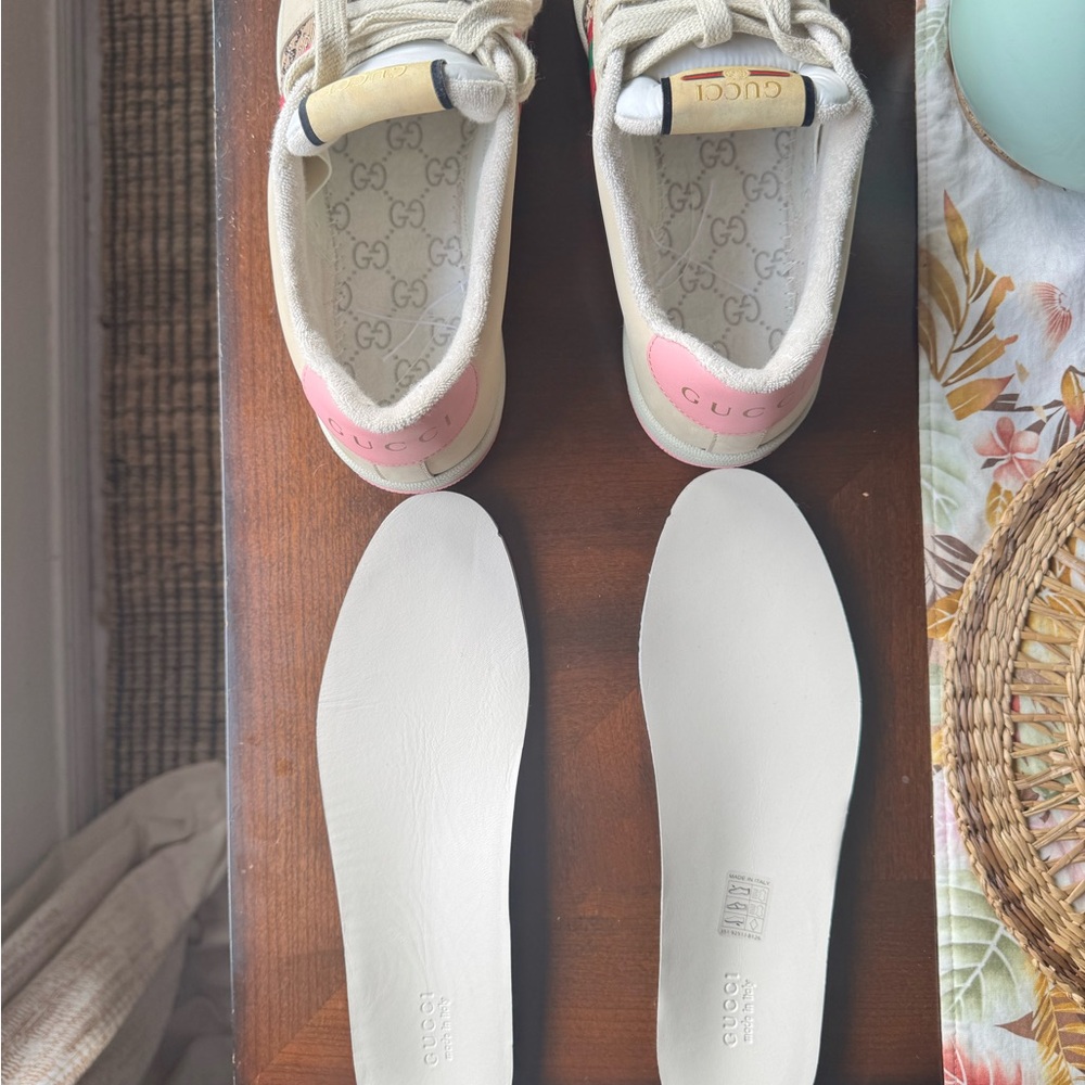 AUTHENTIC NWOT Gucci GG Crystal Screener Sneakers - Picture 6 of 16